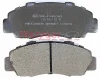 Превью - 1170373 METZGER Комплект тормозных колодок, дисковый тормоз (фото 3)