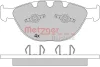 Превью - 1170380 METZGER Комплект тормозных колодок, дисковый тормоз (фото 6)
