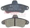 Превью - 1170430 METZGER Комплект тормозных колодок, дисковый тормоз (фото 2)