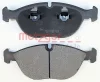 Превью - 1170454 METZGER Комплект тормозных колодок, дисковый тормоз (фото 2)