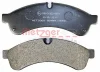 Превью - 1170544 METZGER Комплект тормозных колодок, дисковый тормоз (фото 2)