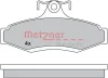 Превью - 1170581 METZGER Комплект тормозных колодок, дисковый тормоз (фото 3)