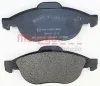 Превью - 1170582 METZGER Комплект тормозных колодок, дисковый тормоз (фото 3)