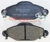 Превью - 1170632 METZGER Комплект тормозных колодок, дисковый тормоз (фото 3)