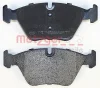 Превью - 1170684 METZGER Комплект тормозных колодок, дисковый тормоз (фото 3)