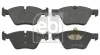 16503 FEBI Комплект тормозных колодок, дисковый тормоз