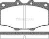 8110 10034 TRISCAN Комплект тормозных колодок, дисковый тормоз