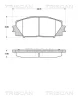 8110 13071 TRISCAN Комплект тормозных колодок, дисковый тормоз