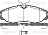 8110 14174 TRISCAN Комплект тормозных колодок, дисковый тормоз