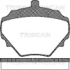 8110 17004 TRISCAN Комплект тормозных колодок, дисковый тормоз