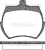 8110 17019 TRISCAN Комплект тормозных колодок, дисковый тормоз