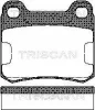 8110 23995 TRISCAN Комплект тормозных колодок, дисковый тормоз