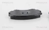 Превью - 8110 24035 TRISCAN Комплект тормозных колодок, дисковый тормоз (фото 2)