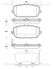 8110 50026 TRISCAN Комплект тормозных колодок, дисковый тормоз