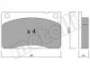 22-0006-0 METELLI Комплект тормозных колодок, дисковый тормоз