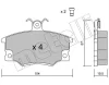 22-0030-0 METELLI Комплект тормозных колодок, дисковый тормоз