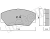 22-0056-0 METELLI Комплект тормозных колодок, дисковый тормоз