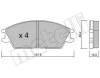 22-0081-0 METELLI Комплект тормозных колодок, дисковый тормоз