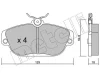 22-0132-0 METELLI Комплект тормозных колодок, дисковый тормоз