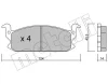 22-0380-0 METELLI Комплект тормозных колодок, дисковый тормоз