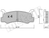 22-0389-0 METELLI Комплект тормозных колодок, дисковый тормоз