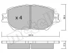 22-0751-0 METELLI Комплект тормозных колодок, дисковый тормоз