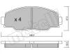 22-0755-0 METELLI Комплект тормозных колодок, дисковый тормоз