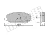 22-0973-0 METELLI Комплект тормозных колодок, дисковый тормоз