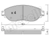 22-1003-0 METELLI Комплект тормозных колодок, дисковый тормоз