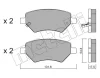 22-1049-0 METELLI Комплект тормозных колодок, дисковый тормоз