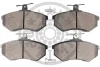 Превью - 10069 OPTIMAL Комплект тормозных колодок, дисковый тормоз (фото 2)
