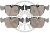Превью - 10081 OPTIMAL Комплект тормозных колодок, дисковый тормоз (фото 2)