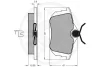 Превью - 10093 OPTIMAL Комплект тормозных колодок, дисковый тормоз (фото 3)