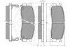 Превью - 10191 OPTIMAL Комплект тормозных колодок, дисковый тормоз (фото 3)