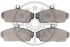 Превью - 10259 OPTIMAL Комплект тормозных колодок, дисковый тормоз (фото 2)