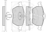 Превью - 10263 OPTIMAL Комплект тормозных колодок, дисковый тормоз (фото 3)