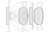 Превью - 10274 OPTIMAL Комплект тормозных колодок, дисковый тормоз (фото 3)