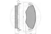Превью - 10316 OPTIMAL Комплект тормозных колодок, дисковый тормоз (фото 3)