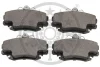 Превью - 10342 OPTIMAL Комплект тормозных колодок, дисковый тормоз (фото 2)