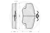 Превью - 10342 OPTIMAL Комплект тормозных колодок, дисковый тормоз (фото 3)