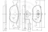 Превью - 12069 OPTIMAL Комплект тормозных колодок, дисковый тормоз (фото 3)
