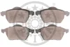 Превью - 12074 OPTIMAL Комплект тормозных колодок, дисковый тормоз (фото 2)