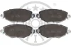 12091 OPTIMAL Комплект тормозных колодок, дисковый тормоз