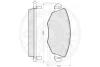 Превью - 12091 OPTIMAL Комплект тормозных колодок, дисковый тормоз (фото 3)