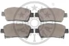 Превью - 12095 OPTIMAL Комплект тормозных колодок, дисковый тормоз (фото 2)