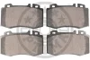 Превью - 120971 OPTIMAL Комплект тормозных колодок, дисковый тормоз (фото 2)