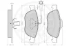 Превью - 12111 OPTIMAL Комплект тормозных колодок, дисковый тормоз (фото 3)