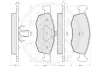 Превью - 12118 OPTIMAL Комплект тормозных колодок, дисковый тормоз (фото 3)