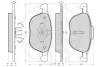 Превью - 12192 OPTIMAL Комплект тормозных колодок, дисковый тормоз (фото 3)