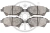 Превью - 12269 OPTIMAL Комплект тормозных колодок, дисковый тормоз (фото 2)